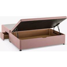 Silentnight Beds Silentnight 2 Drawer Continental Half Ottoman Divan Base Storage King Size Frame Bed