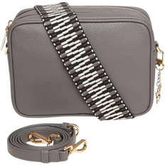 Alice Wheeler Soho Dual Compartment Camera Crossbody Bag - Slate