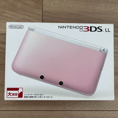 Nintendo 3DS LL Pink X White Production