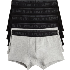 H&M Trunks 5-pack - Black/Grey Melange (0767123116)