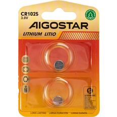 Cr1025 Aigostar 3V CR1025 Button Cell Battery