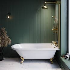 Freestanding Bathtubs Park Royal Freestanding Single Ended Shower Bath 1670 x 740 mm