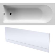 Bathtubs Balterley Round Single Ended Bath and Front Panel 1700 x 700 mm