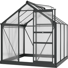 Greenhouses OutSunny 845-058GY Aluminum Polycarbonate