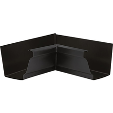 Gutter Amerimax Black 5-in x 7.5-in K Style Gutter Inside Corner 2500135HP