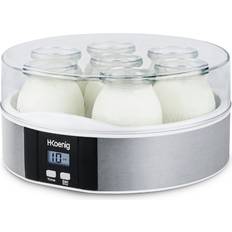 H.Koenig Yogurt Maker 7 Pots 15 W
