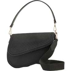 River Island Ri Monogram Shoulder Bag - Black