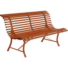 Orange Bancs de Jardin Fermob Louisiane 150 cm Candied Orange Banc de Jardin