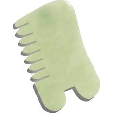 Island Jade Gemstone Gua Sha + Massaging Comb