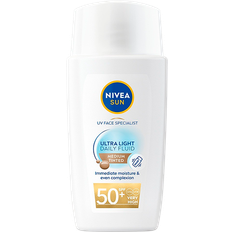 Nivea Dam Solskydd Nivea Sun UV Face Daily Fluid Medium Tinted SPF 50+ 40 ml
