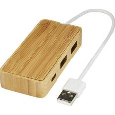 Concentradores USB Hub USB 3.0 Tapas Bamboo One Size Natural