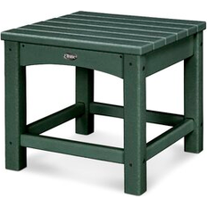 Plastic Outdoor Side Tables Rockport Club 18 16.0 H x 17.75 W x 17.75 D in Green Outdoor Side Table