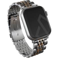 Burga Apple Watch Band Metal Bracelet 46mm Platinum Gold