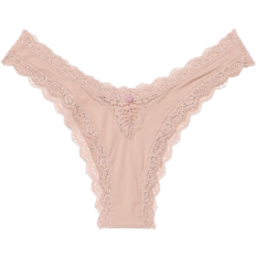 Victoria's Secret Dream Angels Lace Trim Brazilian Panty - Macaron