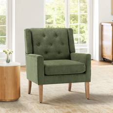 Winston Porter Edyce Green Armchair 36.2"