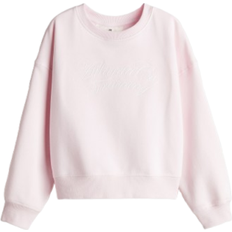 Collegegensere H&M Girl's Sweatshirt with Motif - Light Pink/Atlanta Co (1246194019)