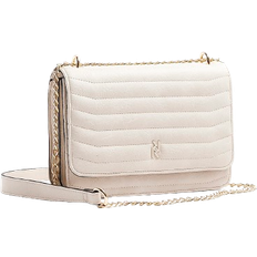 River Island Quilted Chain Shoulder Bag - Cream