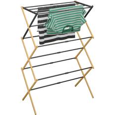 Iron Drying Racks Relaxdays Folding Clothes Dryer - Natural/Black