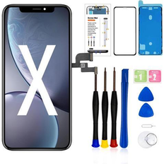 Replacement Screens Fantec for iPhone X10 Screen Replacement 5.8 inch LCD Display 3D Touch Screen Digitizer Assembly Compatible with iPhone X 10 Screen Replacement Kit