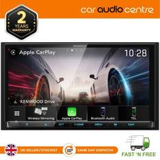Kenwood dab car stereo Kenwood DMX8021DABS 7 Inch Screen DAB Radio Bluetooth Android Auto