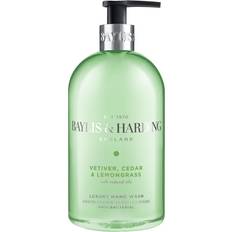 Baylis & Harding Hygiejneartikler Baylis & Harding Anti Bacterial Vetiver Cedar Lemongrass Hand Wash 500 ml 500ml