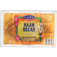Santa Maria Naanbröd Vitlök 260g 2stk 1pak
