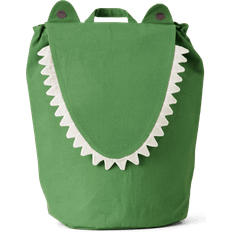Bomull Korgar ferm LIVING Crocodile Förvaringskorg 30x50 cm Artichoke Green Korg 30cm