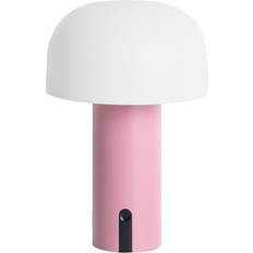 Leitmotiv Luca Iron Faded Pink Table Lamp
