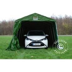 Dancover Uthus Dancover Garagetält Förrådstält PRO 3,3x6x2,4m PVC Grön (Byggnadsarea )