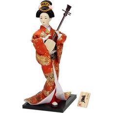 Spactz LLhappy 12 Inch Japanese Dolls Traditional Doll Sculpture