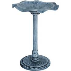 Gartenschmuck Garden Pleasure Vogeltränke Kunststoff Grau