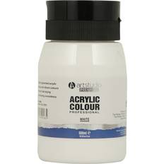 Art Studio Premium Acrylic Paint 500ml White