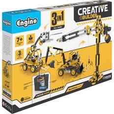 Creative Builder Tall Crane Machinery Motorized Set Multi
