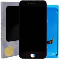Fx5 Apple iPhone 8 SE2 Fx5 Touch Glass Panel Assembly Black Replacement
