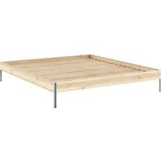 Senge Karup Design Core Bed Raw 180 x 200 cm Gul Rammeseng