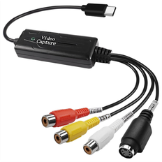 Capture & TV Cards Jojomino RCA AV to USB C Converter 1 Channel