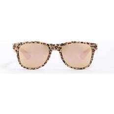 Children Sunglasses River Island Girls Foldable Leopard Sunglasses - Brown/Leopard