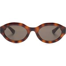 Gucci Sunglasses Gucci Oval-Frame Sunglasses - Brown