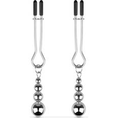 Bedroom Fantasies Nipple and Clitoris Clamps Silver