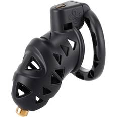 Sevanda Rattlesnake Chastity Cage Long Svart