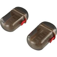 Brown Soap Holders Transparent Transparent Portable Soap Case
