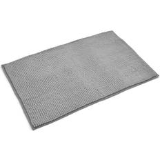 Grey Shaggy Noodle Bath Mat 50 x 80 cm