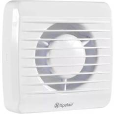 Xpelair Single Speed 100mm Axial Extract Fan with Timer