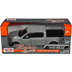 Scale Models & Model Kits Motormax 2019 Ford F-150 Limited Crew Cab Pickup Truck Gray 'Timeless Legends' Series 1/24-1/27 Diecast Model Car