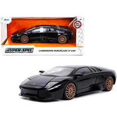 Scale Models & Model Kits Jada Lamborghini Murcielago LP640 Black with Copper Wheels 'Hyper-Spec' Series 1/24 Diecast Model Car