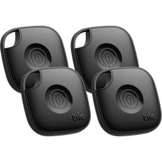GPS & Bluetooth Trackers Tile Mate 2024 4Pk -Black Key/Wallet Finder & Tracker