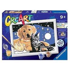 Artigianato Ravensburger CreArt Cielo Stellato Kit per Dipingere con i Numeri