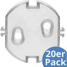 Cache prises Reer Capuchon De Prise Transparent 20 Pcs