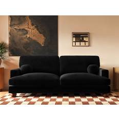Addison 3 Black Velvet