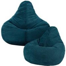 ICON Dalton Kids Cord Bean Bag Chair Set of 2